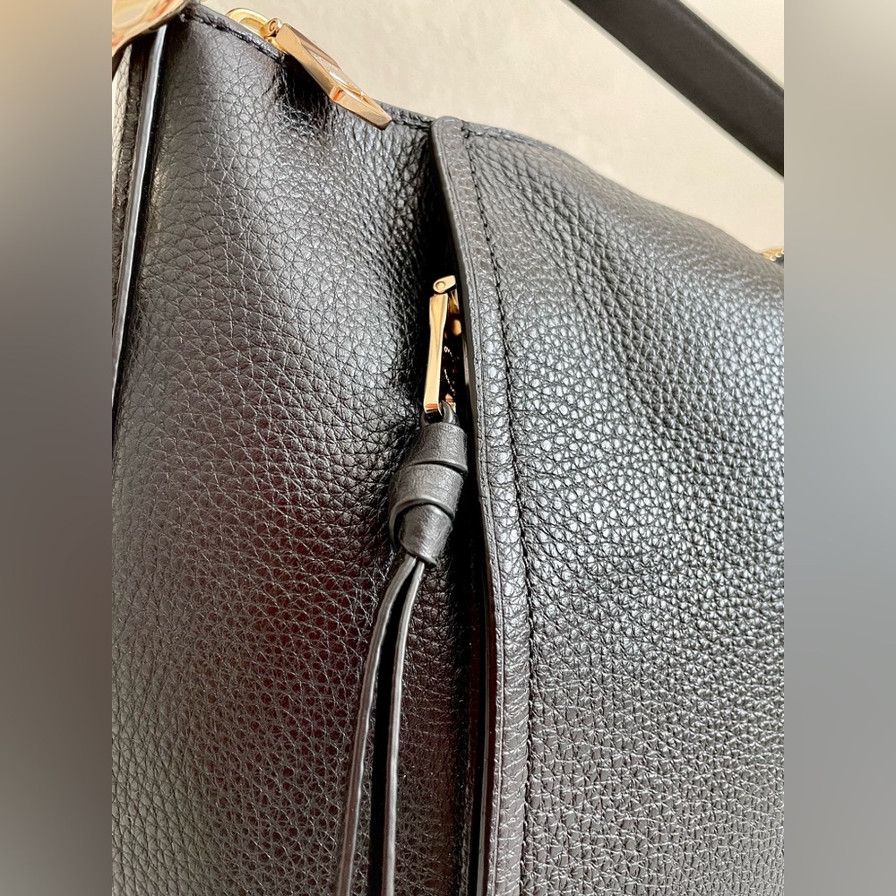 Coach Marlon Hobo Leather Tote Bag - Picture 15 of 15